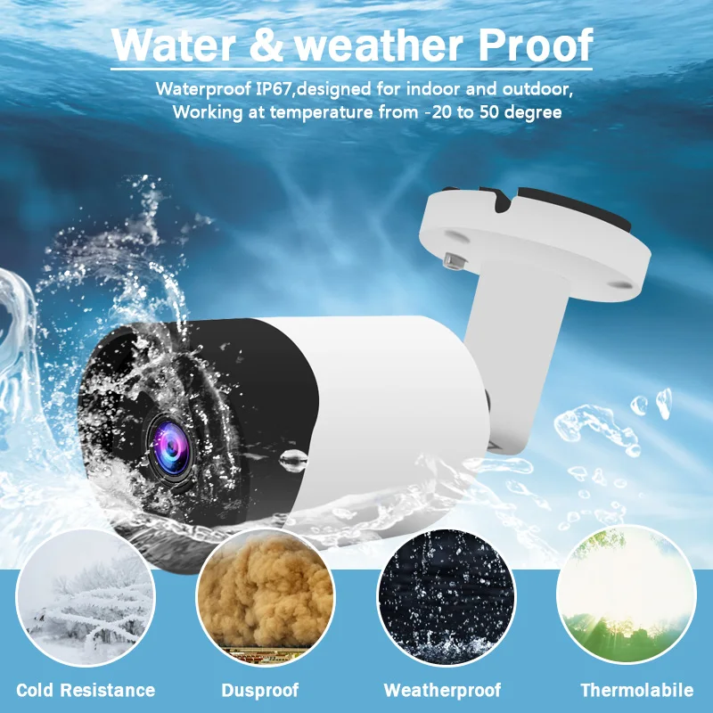 H.265 IP POE камера видеонаблюдения водонепроницаемая 5 МП 3 Мп 2 МП|cctv outdoor|ip camera 1080pip |