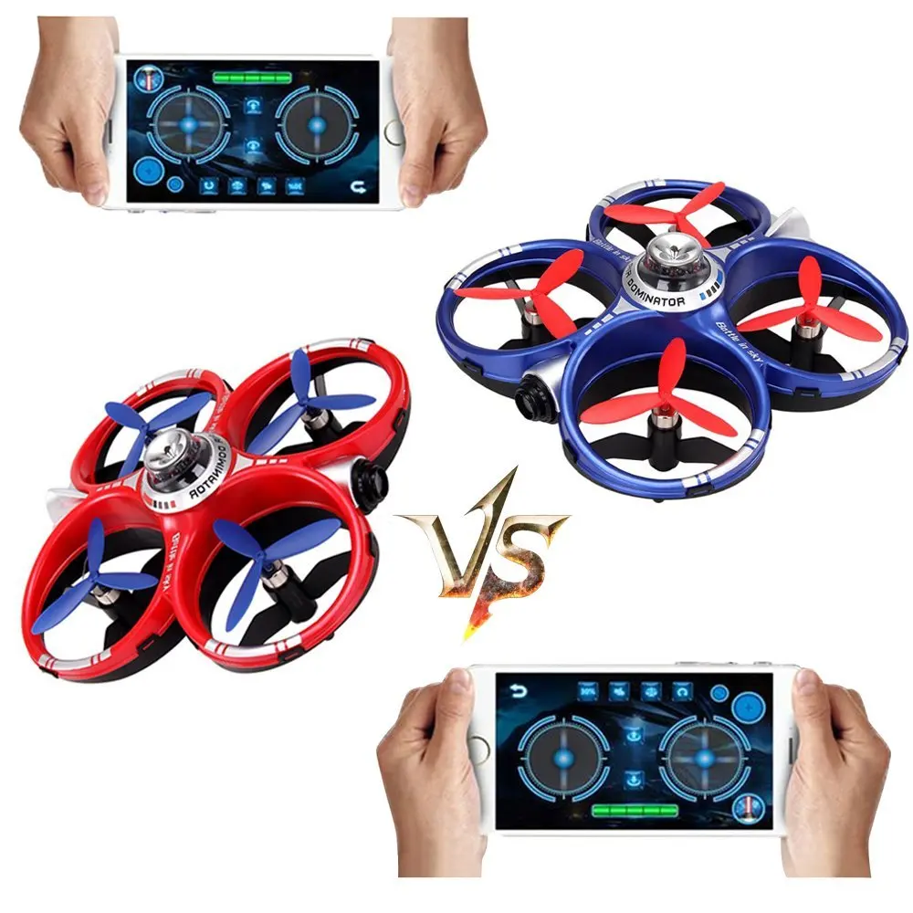 

Cheerson CX-60 CX60 AIR Dominator 2.4G 4CH 6 Axis Gyro RC Quadcopter Drone Mobile WIFI RC Fighting Drones - Red+Blue