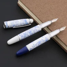 1 шт. синяя и белая фарфоровая живопись Средний Перьевая ручка