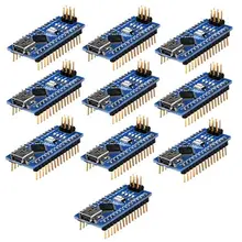 Hot sale10pcs Nano 3.0 ATmega328P Controller Compatible With For Arduino Nano CH340 USB Driver NANO V3.0 Free Shipping