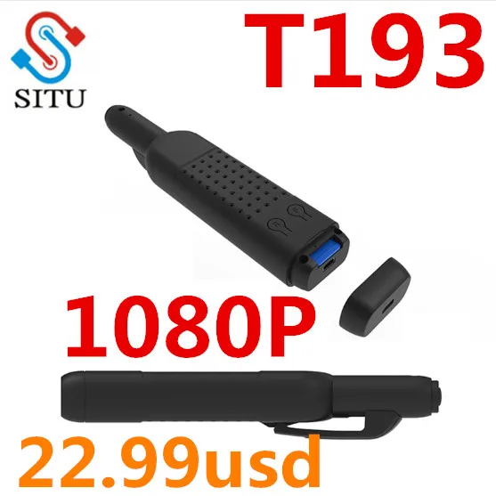 T193 Pen Camera Full HD 1080P Mini Secret Camera Portable Small Camera Mini DVR Digital Mini DV Camera Espion Support 128GB Card