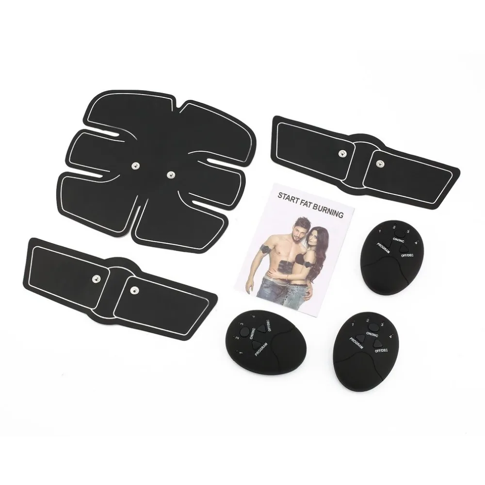 Smart Muscle Training Gear Equipment Abdominal Training Slimming Patch Body Exercise Fitness Massage Stimulator Home Use Kits