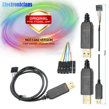 6PIN FTDI FT232RL FT232 USB к ttl RS232 последовательный провод адаптер модуль 1 м скачать кабель для Arduino AVR ARM Raspberry Pi