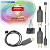 FTDI – câble de téléchargement de 1M à 6 broches FT232RL FT232 USB vers TTL RS232, Module adaptateur de fil série pour Arduino AVR ARM Raspberry Pi ► Photo 1/6