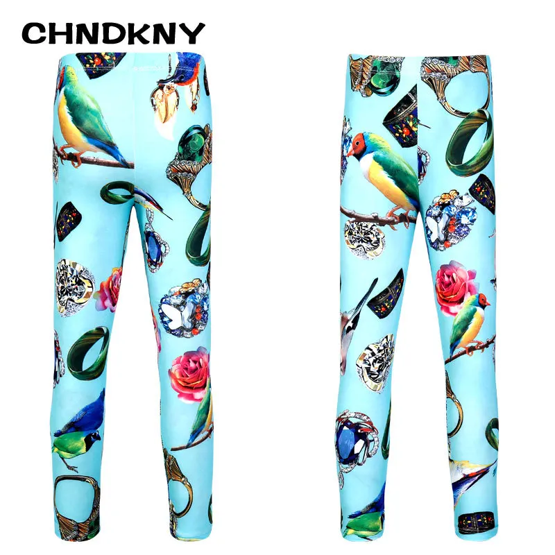 

Girls Colorful Warm Leggings 2018 Autumn Spring Kids Print Leggings for Girls Baby Comfortable Fashion Underwear Pants