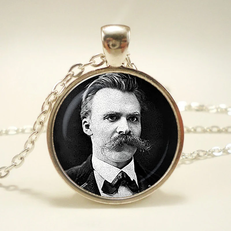 &quotFriedrich Nietzsche philosopher подвеска. Немецкое ожерелье Nietzsche. Известные люди гениальные