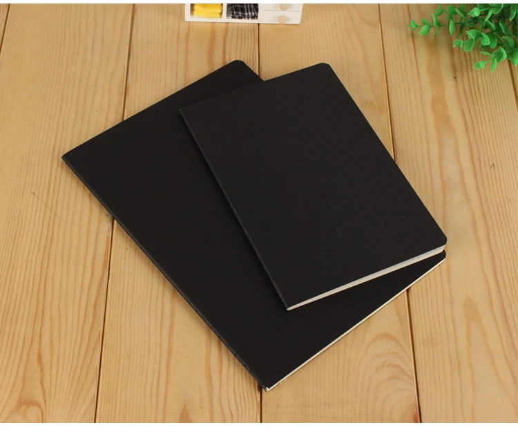 A5 B5 Black Notebook Stationery Blank Inner Paper Planner Sketchbook Vintage Diary Book Graffiti School Office Supply Papelaria A5 B5 Black Notebook Stationery Blank Inner Paper Planner Sketchbook Vintage Diary Book Graffiti School Office Supply Papelaria
