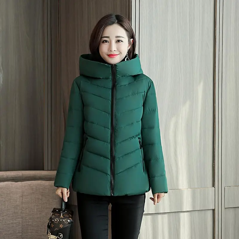 Brieuces 2019 Winter Jacket Women Cotton Short Jacket New Padded Slim Hooded Warm Parkas Coat Female Autumn Outerwear Brieuces 2019 Winter Jacket Women Cotton Short Jacket New Padded Slim Hooded Warm Parkas Coat Female Autumn Outerwear