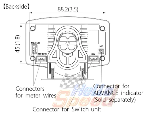 Автоматический манометр DEFI стиль Advance ZD 10 в 1 DF link DF09701 Спортивная посылка OLED цифровой об/мин полный комплект для стайлинга автомобилей HUD