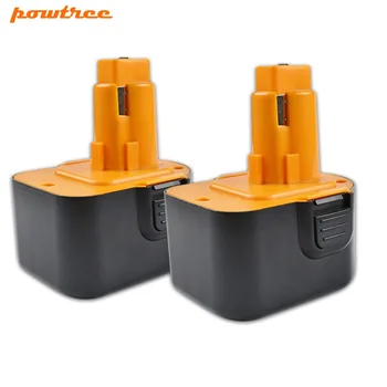 Powtree For Black&Decker Firestorm 2PCS 12V 3000mAh PS130 Ni-MH Battery Replaceable A9275 A9252 HP331 HP331K-2 HP331K2 HP431
Powtree For Black&Decker Firestorm 2PCS 12V 3000mAh PS130 Ni-MH Battery Replaceable A9275 A9252 HP331 HP331K-2 HP331K2 HP431