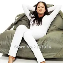 Цвет хаки открытый стул для взрослых, садовые кресла-мешки для кемпинга, ленивый диван, где угодно портативная Сидящая подушка