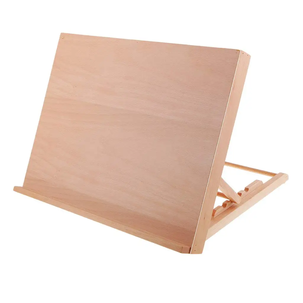 

Wooden Foldable Painting Easel Table Menu Photo Display Stand Holder Shelf Studio Drawing Board Art Supplies Accessories