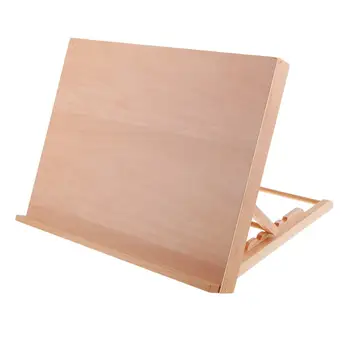 

Wooden Foldable Painting Easel Table Menu Photo Display Stand Holder Shelf Studio Drawing Board Art Supplies Accessories