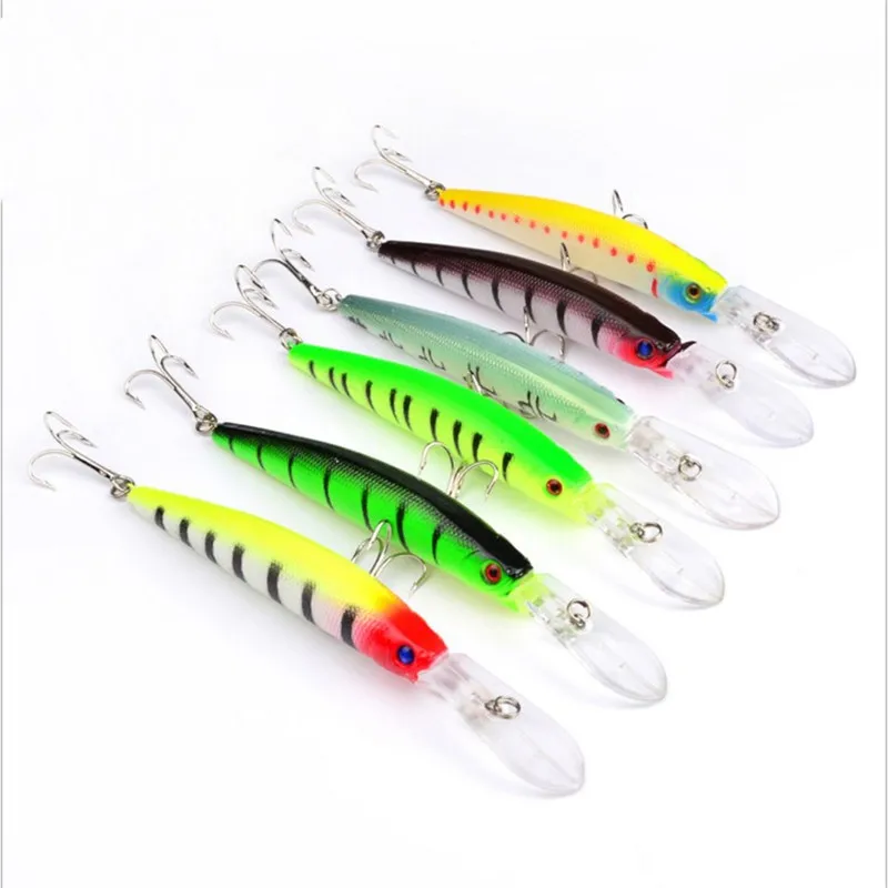 

1PCS Super Quality 6 Colors 14.5cm 15.5g Artifiicial Hard Bait Minnow Fishing lures with 4#hook For Sea Lake Fishing Tools