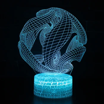 

New Arrival 3D LED Night Light Illusion Night Lamp Table Desk Lamp Home Lighting