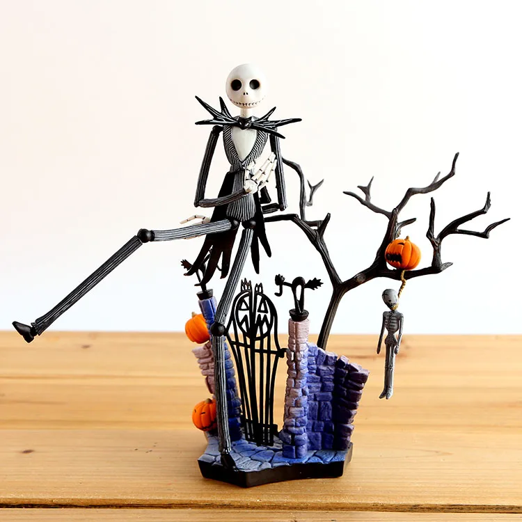 SCI-FI Revoltech Series NO.005 Jack Skellington PVC Action Figure Collectible Model Toy 18.5cm KT1755