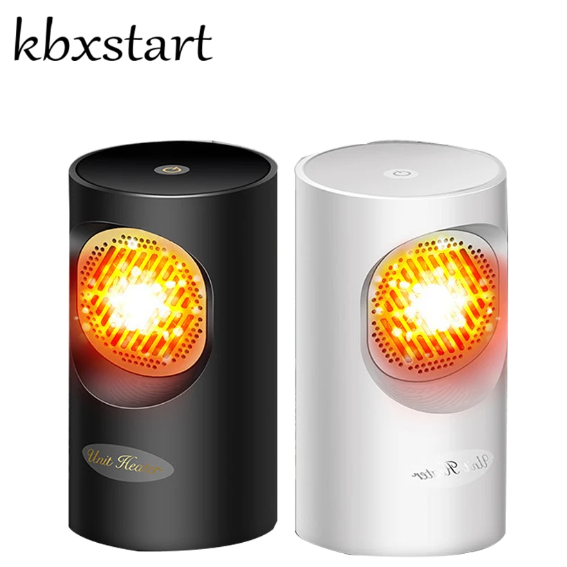 

Mini Fan Heater Desktop Electric Household Handy Touch Stove Radiator Warmer Heater Machine for Winter 220V 400W Heating Warmer