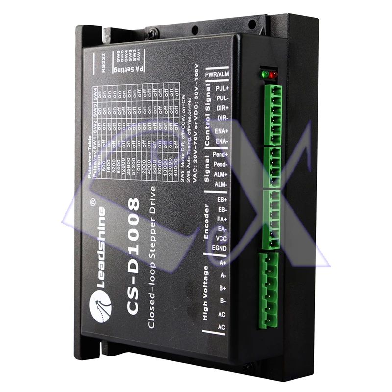 

Original Leadshine CS-D1008 2-phase closed loop stepper servo driver 20-80VAC or 30-100VDC
