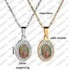 Nextvance High Quality Stainless Steel Virgin Mary Pendant Necklaces Cubic Zircon Madonna Women Necklace Catholic Christian Gift ► Photo 2/6
