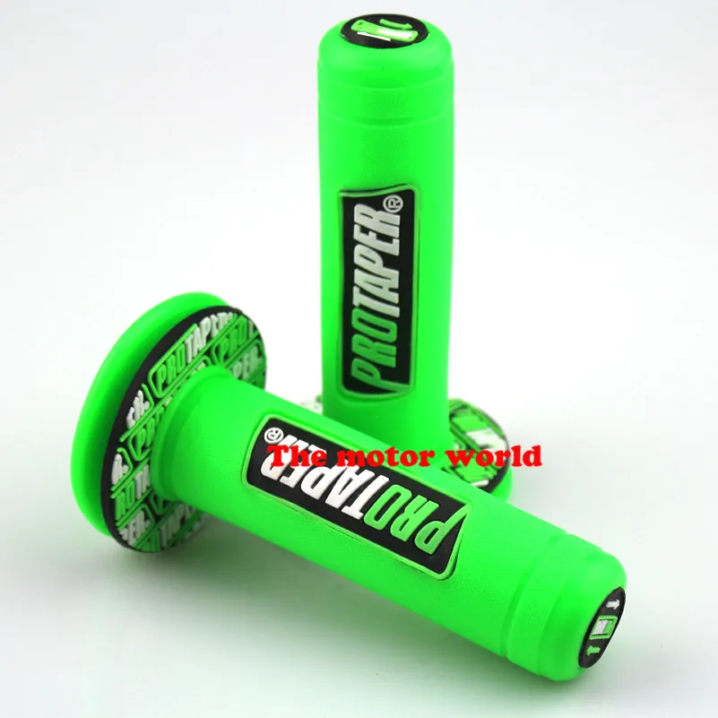 10 COLOR PRO TAPER GRIPS RUBBER GEL GRIPS FIT MOTORCYCLE MOTOCROSS ATV