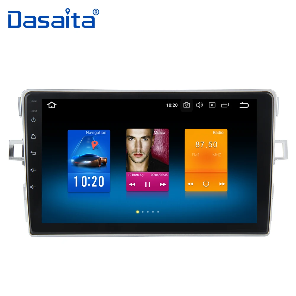 Android 9 0 Octa Core для Toyota Verso EZ 2013 2014 2016 2015 Bluetooth GPS навигатор 1 Din Автомобильный плеер с