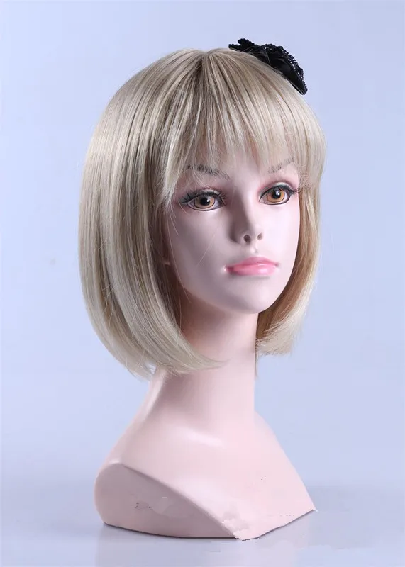 2016 New Arrival Mannequin High Quality White Fiberglass Mannequin Head For Wigs Hat Jewelry