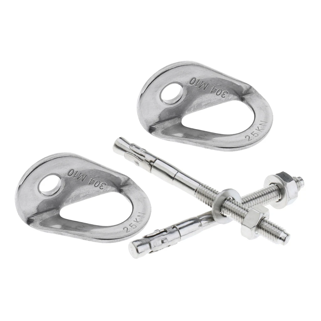 Buy 4pcs 25KN Rock Climbing Anchor Hanger & Expansion