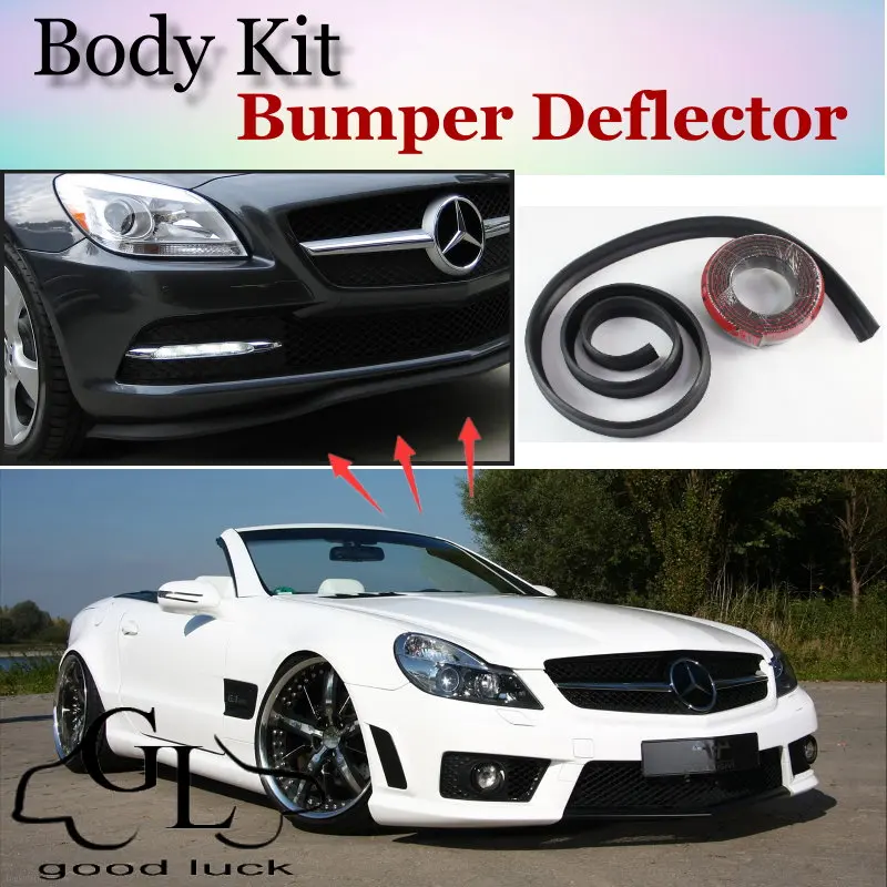 

Bumper Lip For Mercedes Benz SL Class R129 R230 R231 / Top Gear Shop Spoiler For Car Tuning / TOPGEAR Recommend Body Kit + Strip