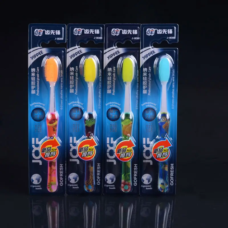 DR.GOOD 4Pcs/pack Nano Adult Toothbrush Soft Tooth Brush Dental Personal Care Teeth Ultra Soft