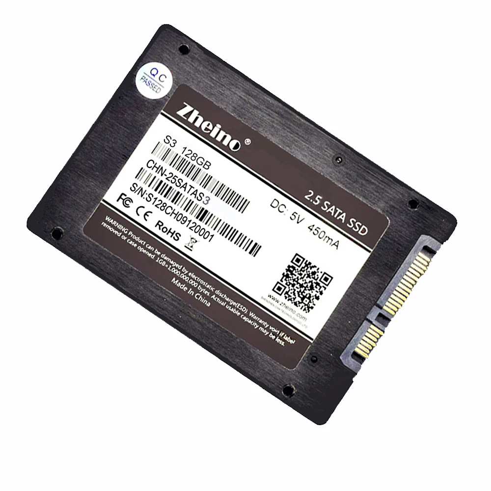 En Ligne Nouveautés!! S3 128 gb SATAIII SSD Interne Solide Disque Dur Pour Ordinateur Portable De Bureau PC avec Zheino SSD