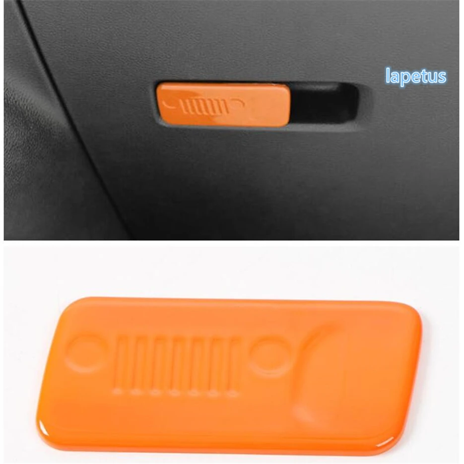 

Lapetus Glove Box Handle Cover Copilot Storage Clasp Hand Bowl Decoration Frame Cover Trim Fit For Jeep Compass 2017 - 2020
