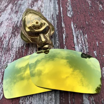 

Wholesale Glintbay 100% Precise-Fit Polarized Replacement Lenses for Oakley Gascan Sunglass - 24K Golden Mirror