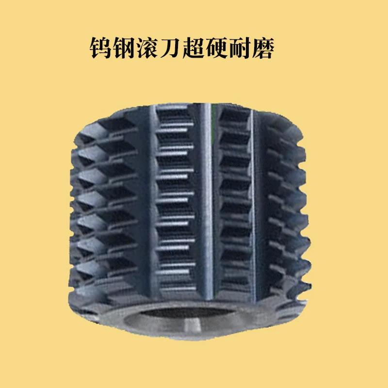 M1.0 Carbide small module gear hob integral tungsten steel hob super hard wear gear cutter outside diameter 25 inner hole 8