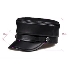 Осень зима мужской из натуральной кожи армейские кепки женские Теплые Натуральная овечья кожа шапки для студентов из натуральной кожи бейсбольные пары кепки