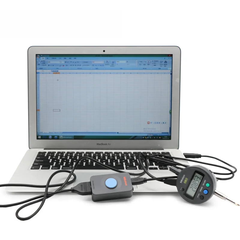 

MITUTOYO 905338(1m) +264-016-10 SPC Connecting Data Output Cable with USB Input Tool for Digital Indicators