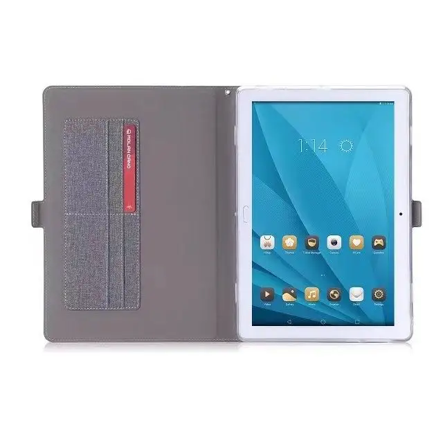Чехол для Huawei Mediapad M3 Lite 10 WP HDN W09/L09 Тонкий Магнитный смарт чехол из искусственной