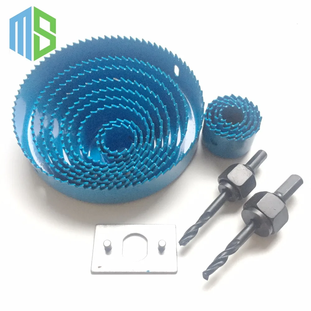 13pcs 3/4" 5" (19mm 127mm) New Arrival Hot Sale Hole Saw Set Drill Bit