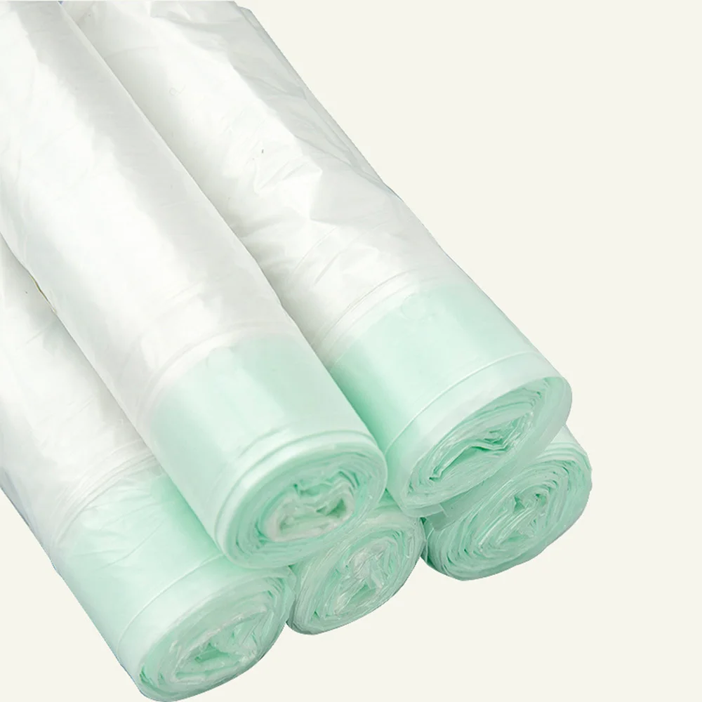 5 Rolls Potty Garbage Bag Baby Training Toilet Seat Bin Bags Disposable