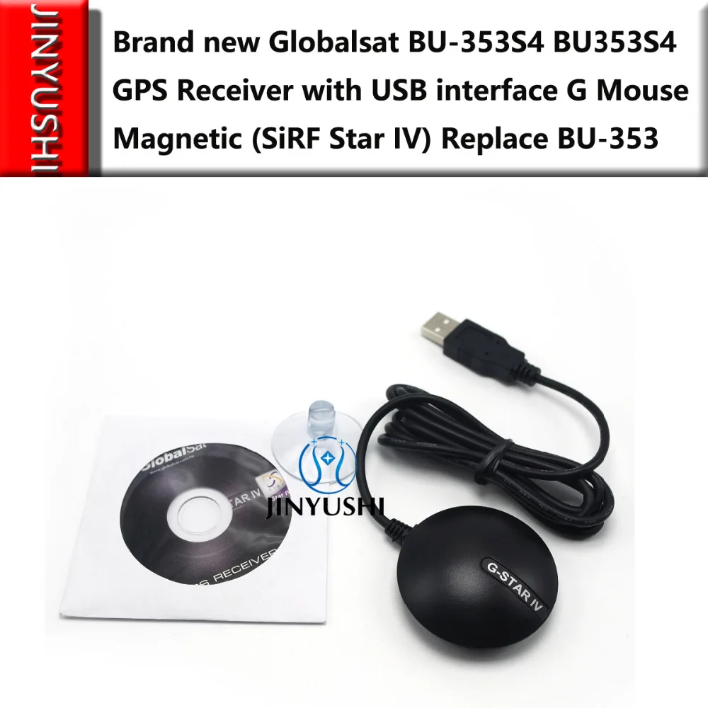  ¡Caliente envío Gratis dispositivo BU-353S4 BU353S4 USB GPS receptor G ratón magnético (SiRF Star I