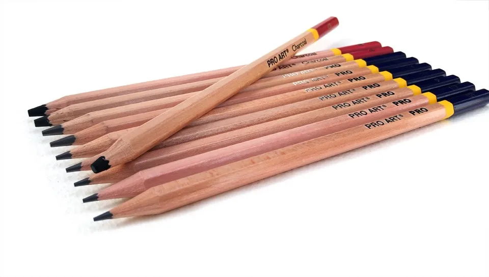 Artist sketch pencils Charcoals Professional-05
