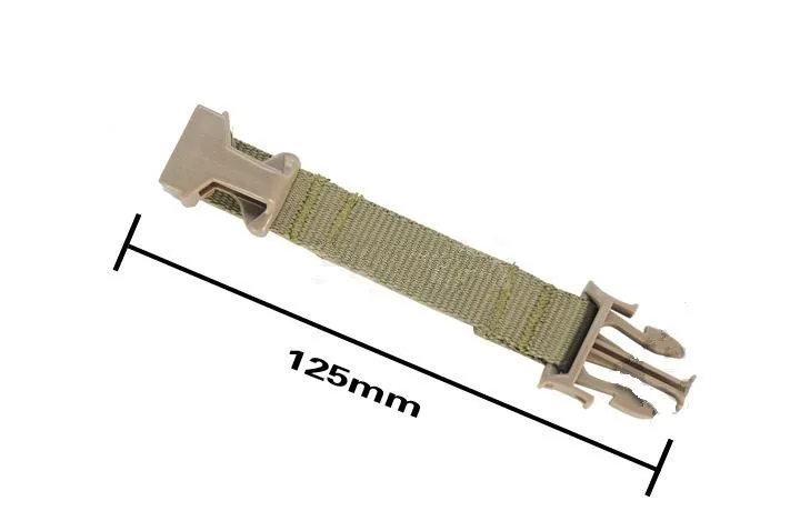 125mm Helmet hanging lengthening belt for extended use fast helmet cycling helmet DE (4)