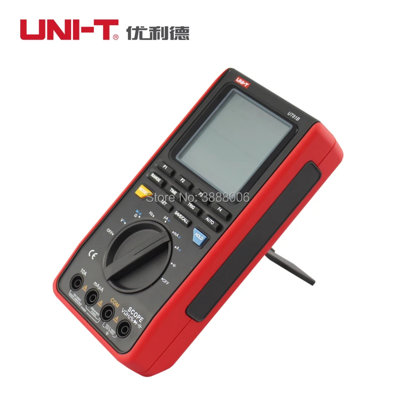 UNI-T UT81B ручной ЖК-дисплей цифровой Scopemeter цифровой осциллоскоп мультиметр с USB Интерфейс метр Электрический тестер инструменты