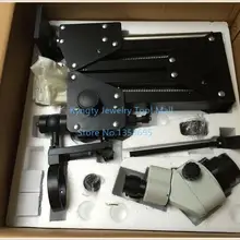 Лидер продаж украшений инструменты для продажи 7X-45X бинокулярный микроскоп с Acrobat Стенд Микроскоп Камера VGA Выход