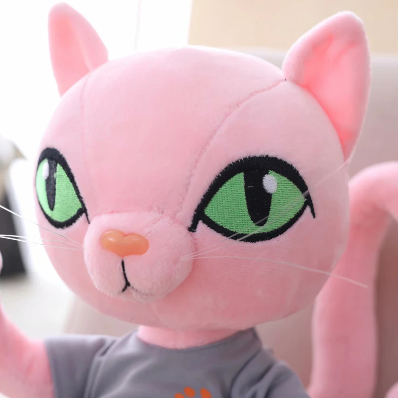 1 шт. 30 Вт 40 см Kawaii моделирование кошка плюшевая креативная игрушка плюшевое