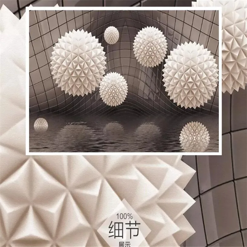 3d three-dimensional ball abstract pattern TV background professional production mural wholesale wallpaper custom photo wall 3d three-dimensional ball abstract pattern TV background professional production mural wholesale wallpaper custom photo wall
