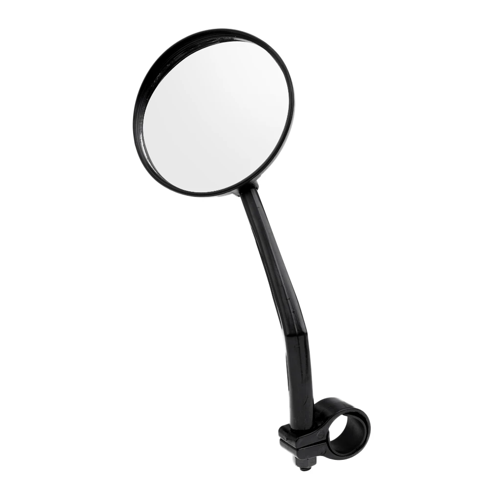 Handlebar Bar End Bike Mirror, Lightweight ABS, Safe Rearview Mirror
