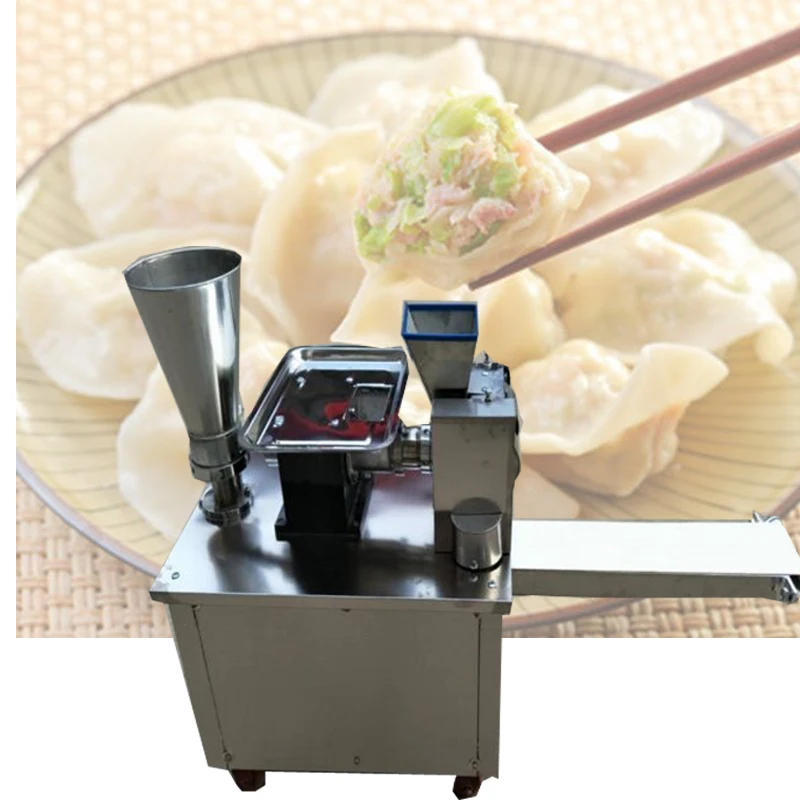 

2019 New type Automatic small samosa dumpling making machine empanada maker frozen gyoza making machine