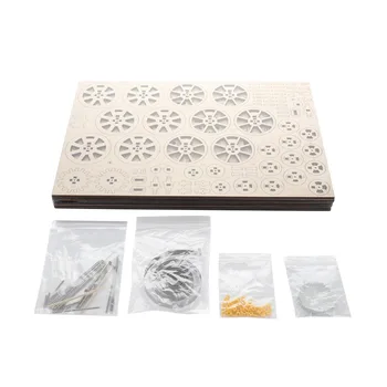 

3D Wooden Model toys Steam Train Kids Self-Assembly Puzzle Educational Toys Building Kits Toys Hobbies Gift for Children Adult