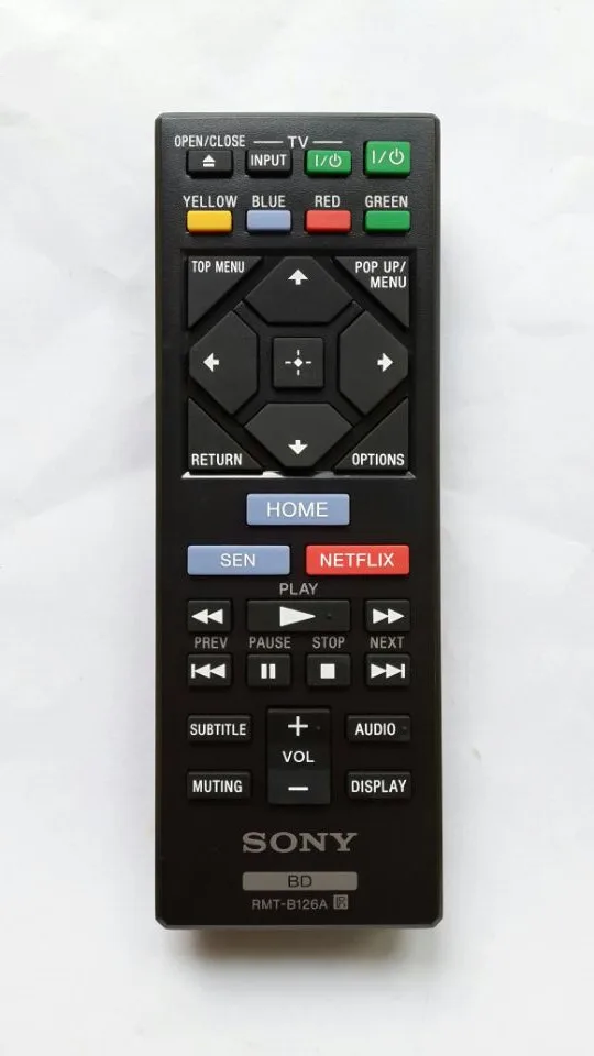 

New Remote Control RMT-B126A 149267811 For SONY Blu-Ray DVD Player BDP-BX120 BDP-BX320 BDP-BX520 BDP-BX620 BDP-S1200