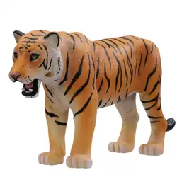 Животные модели моделирования игрушки, познавательные диких животных модель тигра
